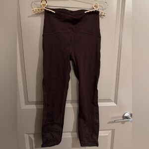 Lululemon Athletica Dark Brown Leggings
